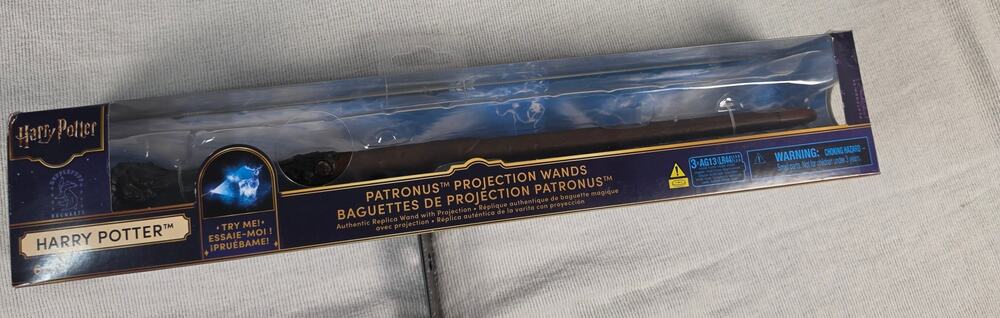Wizarding World Harry Potter Light-Up Patronus Wand NIB Spin Master 2025